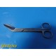 Aesculap BC862R Bandage Scissors 7" Lister Angled Blunt Tip SS ~ 33070