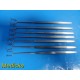 7X Jarit Integra 410-200 FOMON Retractors Ball End, Double Prong, 6-1/4" ~ 22400