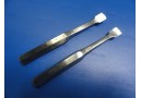 2 x Jarit 250-425 KEY Periosteal Elevators, 3&frasl;4˝ (19mm) wide, 8˝ (20.3cm) ~11987