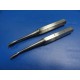 2 x Jarit 250-425 KEY Periosteal Elevators, 3⁄4˝ (19mm) wide, 8˝ (20.3cm) ~11987