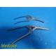 2 X Lawton Assorted Payr Pylorus Clamp Intestinal (W/O Pin & W/ Pin) ~ 20361