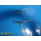 2 X Lawton Assorted Payr Pylorus Clamp Intestinal (W/O Pin & W/ Pin) ~ 20361