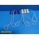 6x 3M Bair Hugger 90063 Sheet Blanket Holding Clips w/ Adjustable Cords ~ 40787