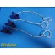 6x 3M Bair Hugger 90063 Sheet Blanket Holding Clips w/ Adjustable Cords ~ 40787