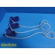 6x 3M Bair Hugger 90063 Sheet Blanket Holding Clips w/ Adjustable Cords ~ 40787