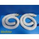 Lot of 2 3M Bair Hugger 505 Warming Hose 90203 One Clamp AS-IS ~ 40771