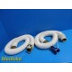 Lot of 2 3M Bair Hugger 505 Warming Hose 90203 One Clamp AS-IS ~ 40771