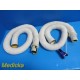 Lot of 2 3M Bair Hugger 505 Warming Hose 90203 One Clamp AS-IS ~ 40771