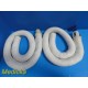 Lot of 2 3M Bair Hugger 505 Warming Hose 90203 One Clamp AS-IS ~ 40771