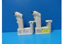02 x Alaris IVAC Corecheck 2090 Tympanic Thermometers 2090E Stands ~ Lot ~16616