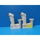 02 x Alaris IVAC Corecheck 2090 Tympanic Thermometers 2090E Stands ~ Lot ~16616