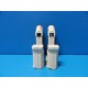 02 x Alaris IVAC Corecheck 2090 Tympanic Thermometers 2090E Stands ~ Lot ~16616