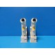 02 x Alaris IVAC Corecheck 2090 Tympanic Thermometers 2090E Stands ~ Lot ~16616