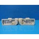 02 x Alaris IVAC Corecheck 2090 Tympanic Thermometers 2090E Stands ~ Lot ~16616