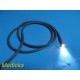 Circon ACMI G93 Fiber Optic Light Guide W/ Scope Adapter Blue, 7ft Long ~ 27319