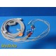 Burdick/Mortara CKA012AD Compatible 10-Lead EKG/ECG Patient Cable | NEW ~ 38839