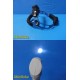 BFW Surgical Headlight w/ Headband & Case FOR Parts &Repair, Broken Mount~39665