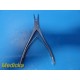 BD V. Muller RH1722 Rowland Hump Forceps DA OL 7½" Saw Length 1" ~ 32686