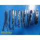 Waldemar LINK May Tibial Fixation Plates Lot of 13 w/ Synthes Sterilization Case ~ 40827