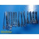 Waldemar LINK May Tibial Fixation Plates Lot of 13 w/ Synthes Sterilization Case ~ 40827