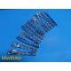 Waldemar LINK May Tibial Fixation Plates Lot of 13 w/ Synthes Sterilization Case ~ 40827