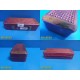 Waldemar LINK May Tibial Fixation Plates Lot of 13 w/ Synthes Sterilization Case ~ 40827