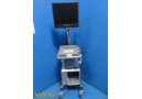 GE LOGIQ e Mobile Docking Cart w/ Toshiba LCD Monitor & 3 Probe Ports ~ 40824