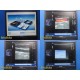 GE LOGIQ e Mobile Docking Cart w/ Toshiba LCD Monitor & 3 Probe Ports ~ 40824