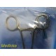3x CooperSurgical EURO-MED LEEP Coated Speculum Ring Forceps Tenaculum ~ 40804