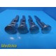Lot of 4 Stryker 1440-1400 ACCOLADE Straight Rasp Handles Hip Surgical ~ 40810