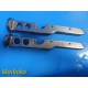 Lot of 4 Stryker 1440-1400 ACCOLADE Straight Rasp Handles Hip Surgical ~ 40810