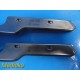 Lot of 4 Stryker 1440-1400 ACCOLADE Straight Rasp Handles Hip Surgical ~ 40810