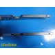 Lot of 4 Stryker 1440-1400 ACCOLADE Straight Rasp Handles Hip Surgical ~ 40810
