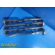 Lot of 4 Stryker 1440-1400 ACCOLADE Straight Rasp Handles Hip Surgical ~ 40810