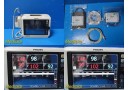 2016 Philips Vitals Signs VS4 Ref 863283 Monitor (SPO2 NBP TEMP) W/ Leads ~33233