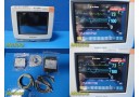 2013 Philips Intellivue MP5 Patient Monitor M8105A W/ NBP ECG SpO2 Leads~33337
