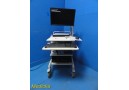 2013 Nihon Kohden Neuromaster Device Cart W/ Dell CPU, Keyboard & Mouse ~32346