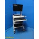 2013 Nihon Kohden Neuromaster Device Cart W/ Dell CPU, Keyboard & Mouse ~32346