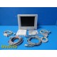 Datascope Passport 2 Patient Monitor W/ SpO2, Temp, NBP, ECG Leads ~ 40182