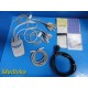 Nihon Kohden Cardiofax G ECG-2550 System w/ JC-201DA Module + Lead Set ~ 40726