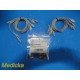 GE CAM-14 ECG Cable Set AD10–DB0 (Incomplete) – 9 Leads / 7 Connectors ~ 39034