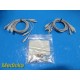 GE CAM-14 ECG Cable Set AD10–DB0 (Incomplete) – 9 Leads / 7 Connectors ~ 39034