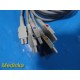 GE CAM-14 ECG Cable Set AD10–DB0 (Incomplete) – 9 Leads / 7 Connectors ~ 39034