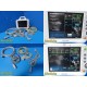 GE Dash 3000 Monitor (NBP,ECG,IBP,TEMP/CO,SpO2) W/ Patient Leads ~ 27580