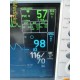 GE Dash 3000 Monitor (NBP,ECG,IBP,TEMP/CO,SpO2) W/ Patient Leads ~ 27580