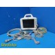 GE Dash 3000 Monitor (NBP,ECG,IBP,TEMP/CO,SpO2) W/ Patient Leads ~ 27580