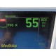 GE Dash 3000 Multi-Parameter Patient Monitor W/ Patient Leads & Hanger ~ 39189