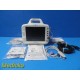 GE Dash 3000 Multi-Parameter Patient Monitor W/ Patient Leads & Hanger ~ 39189
