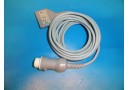TYCO D-1385 3 Lead 12 Pin ECG /EKG Cable (Philips/Agilent Monitor Cable) (4660)