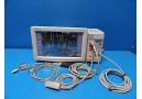 FUKUDA DENSHI DATASCOPE EXPERT DS-5300 PATIENT MONITOR W/ MODULE & LEADS ~13819